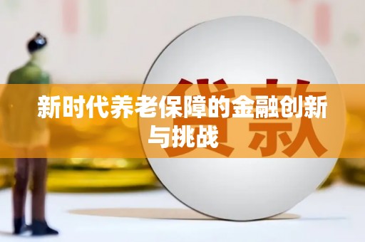 内乡新时代养老保障的金融创新与挑战
