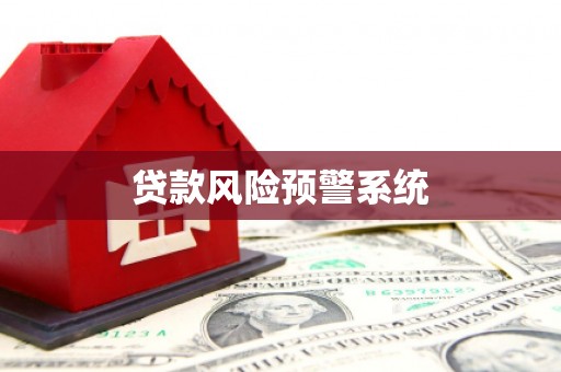 内乡贷款风险预警系统